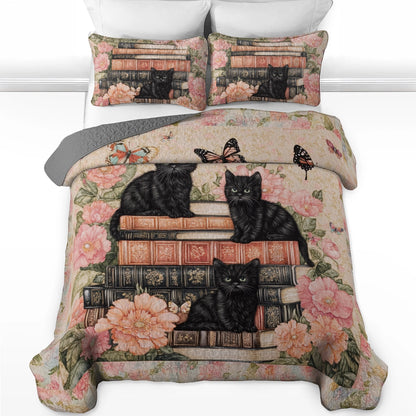 Shineful All Season Quilt 3-Piece Set - Kitty Book Haven