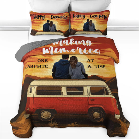 Shineful All Season Quilt 3-Piece Set - Memory Maker Camper