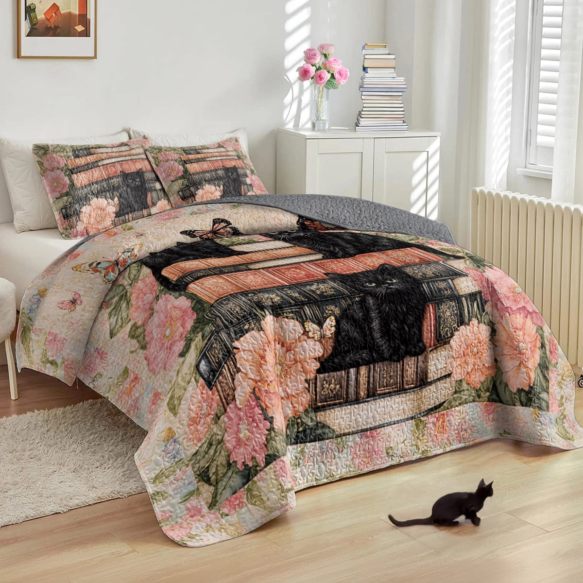 Shineful All Season Quilt 3-Piece Set - Kitty Book Haven