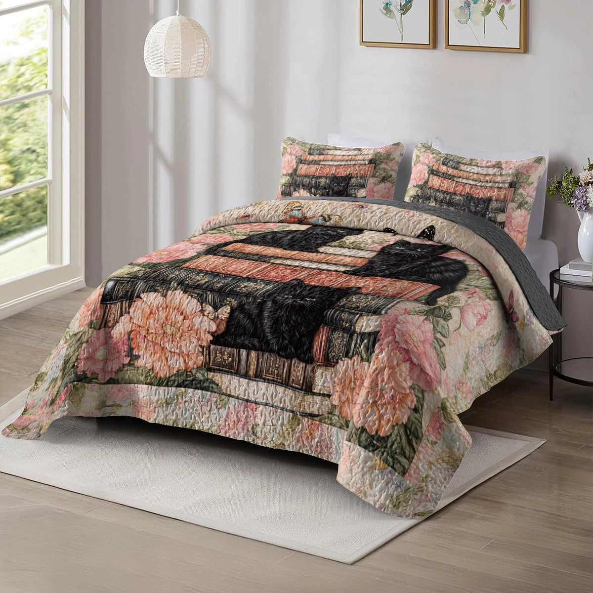 Shineful All Season Quilt 3-Piece Set - Kitty Book Haven