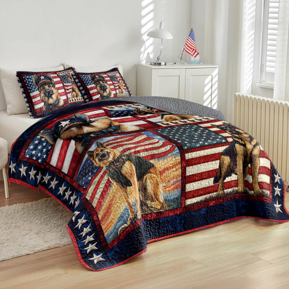 Shineful All Season Quilt 3-Piece Set United Shepherds of America