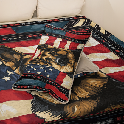 Shineful All Season Quilt 3-Piece Set American Pride Shepherd