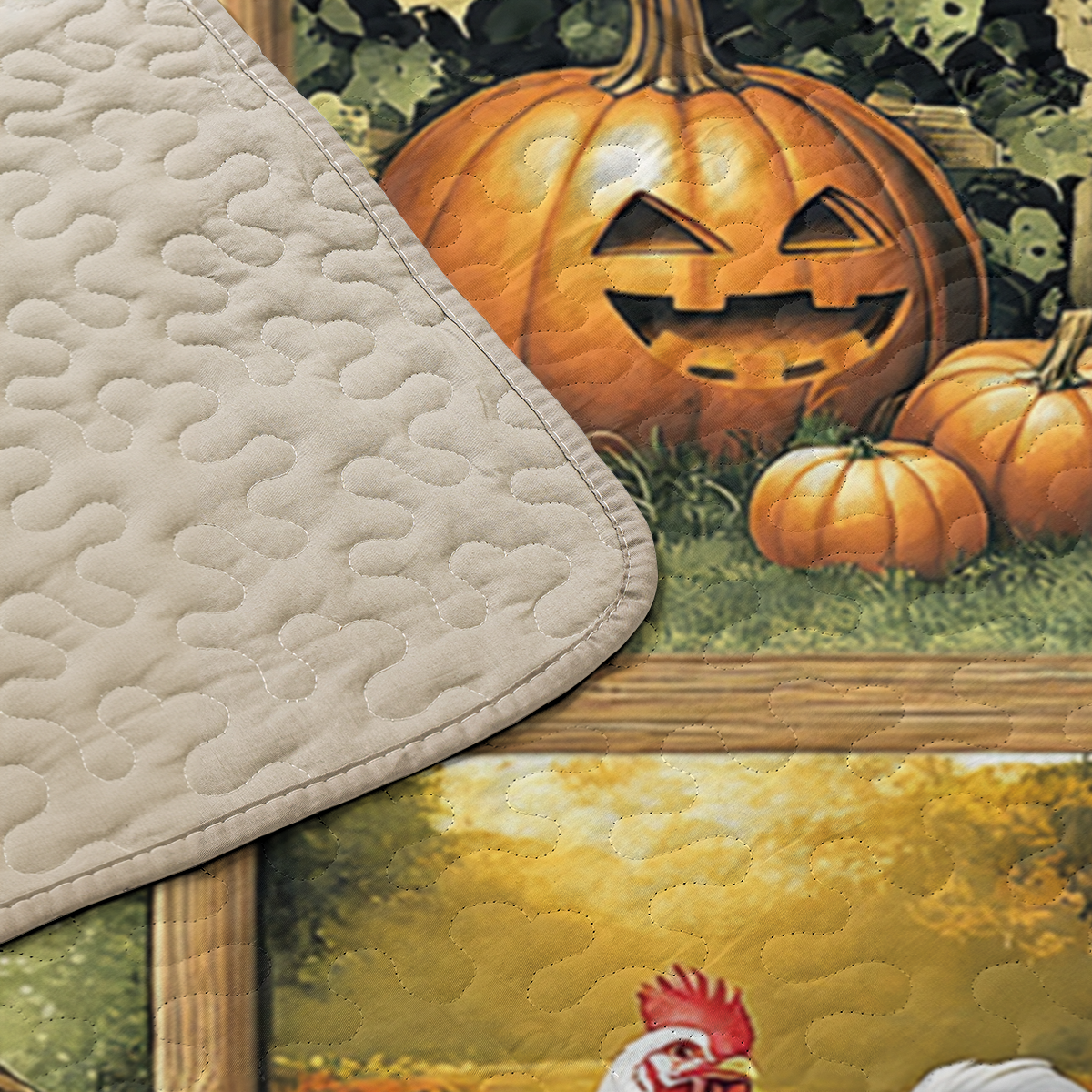 Shineful All Season Quilt 3-Piece Set White Feather Farm