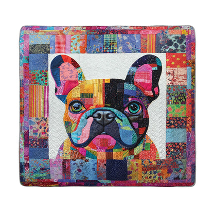 Shineful All Season Quilt 3-Piece Set Patchwork Pup