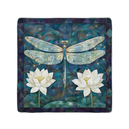 Shineful All Season Quilt 3-Piece Set Dragonfly Harmony