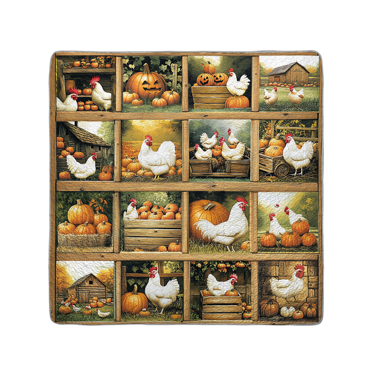 Shineful All Season Quilt 3-Piece Set White Feather Farm