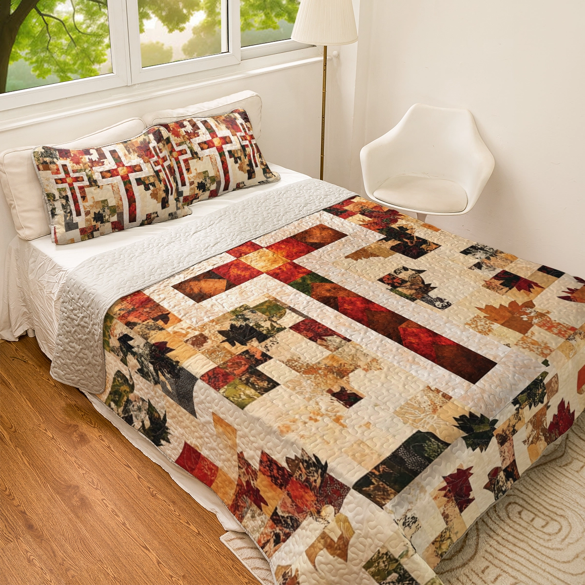 Shineful All Season Quilt 3-Piece Set God Sacred Reflections