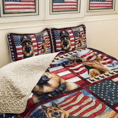 Shineful All Season Quilt 3-Piece Set United Shepherds of America