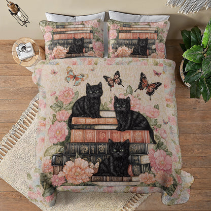 Shineful All Season Quilt 3-Piece Set - Kitty Book Haven