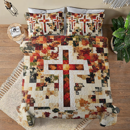 Shineful All Season Quilt 3-Piece Set God Sacred Reflections