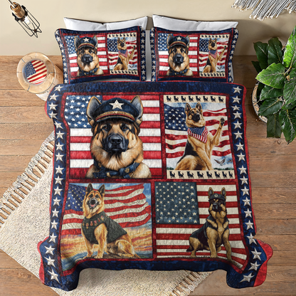 Shineful All Season Quilt 3-Piece Set United Shepherds of America