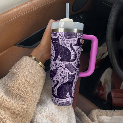 Shineful Tumbler Mystic Black Cat Halloween