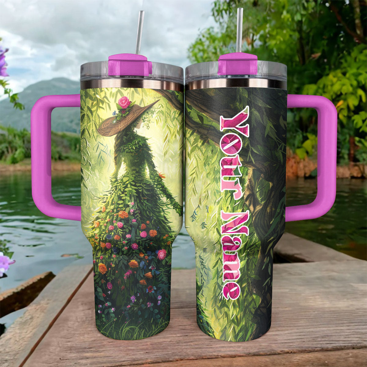Shineful Tumbler Persionalized Garden Muse