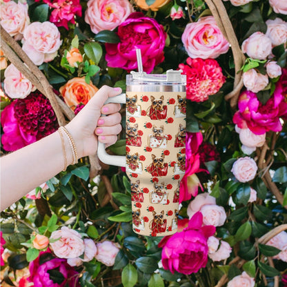 Shineful Tumbler Yorkie Rose Royale