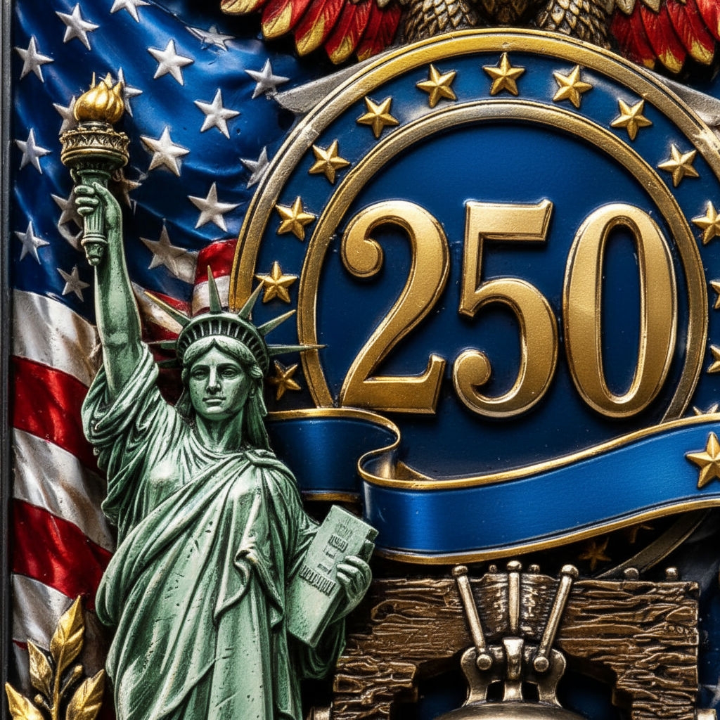 Shineful Liberty Legacy Metal Sign