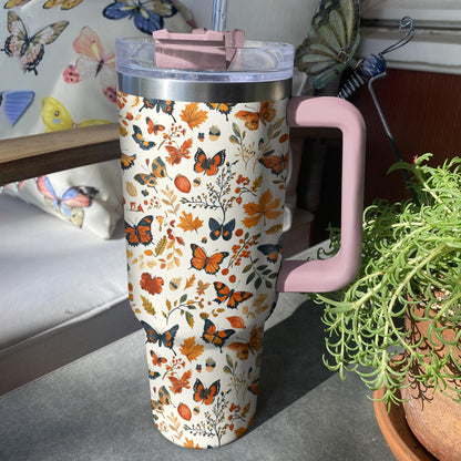 Shineful Tumbler Fall Butterfly