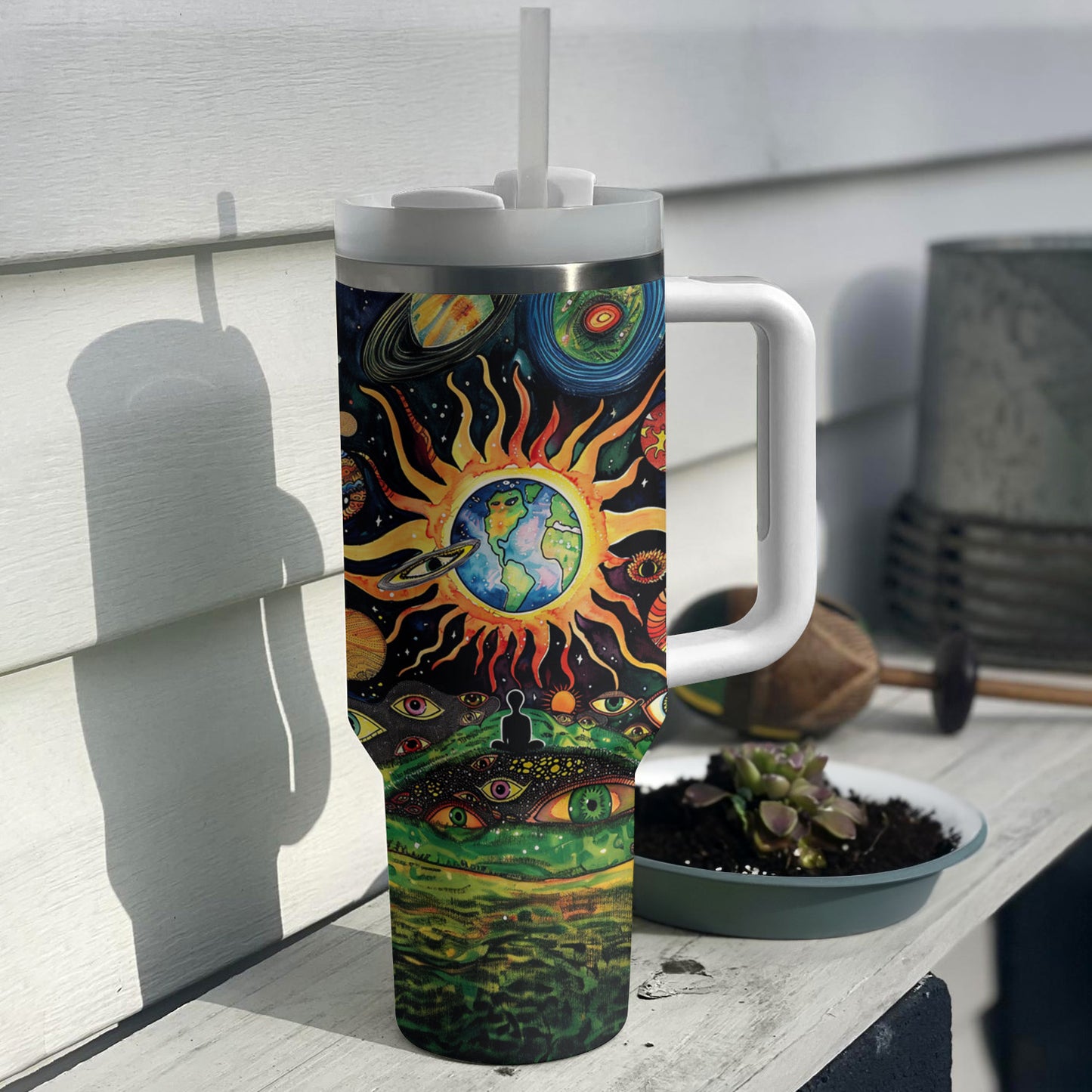 Shineful Tumbler Cosmic Meditation