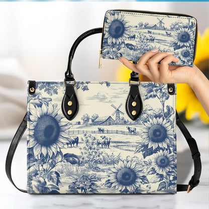 Shineful Leather Bag Sunflower Farm Breeze