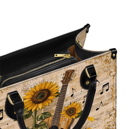Shineful Leather Bag Sunflower Melody