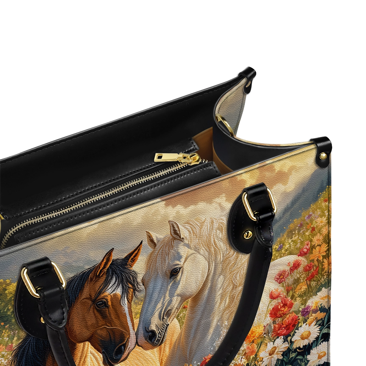 Shineful Leather Bag Blossoming Love