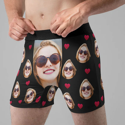 Shineful Men's Boxer Briefs So It's Mine Personalized Photo Men's Boxer Briefs
