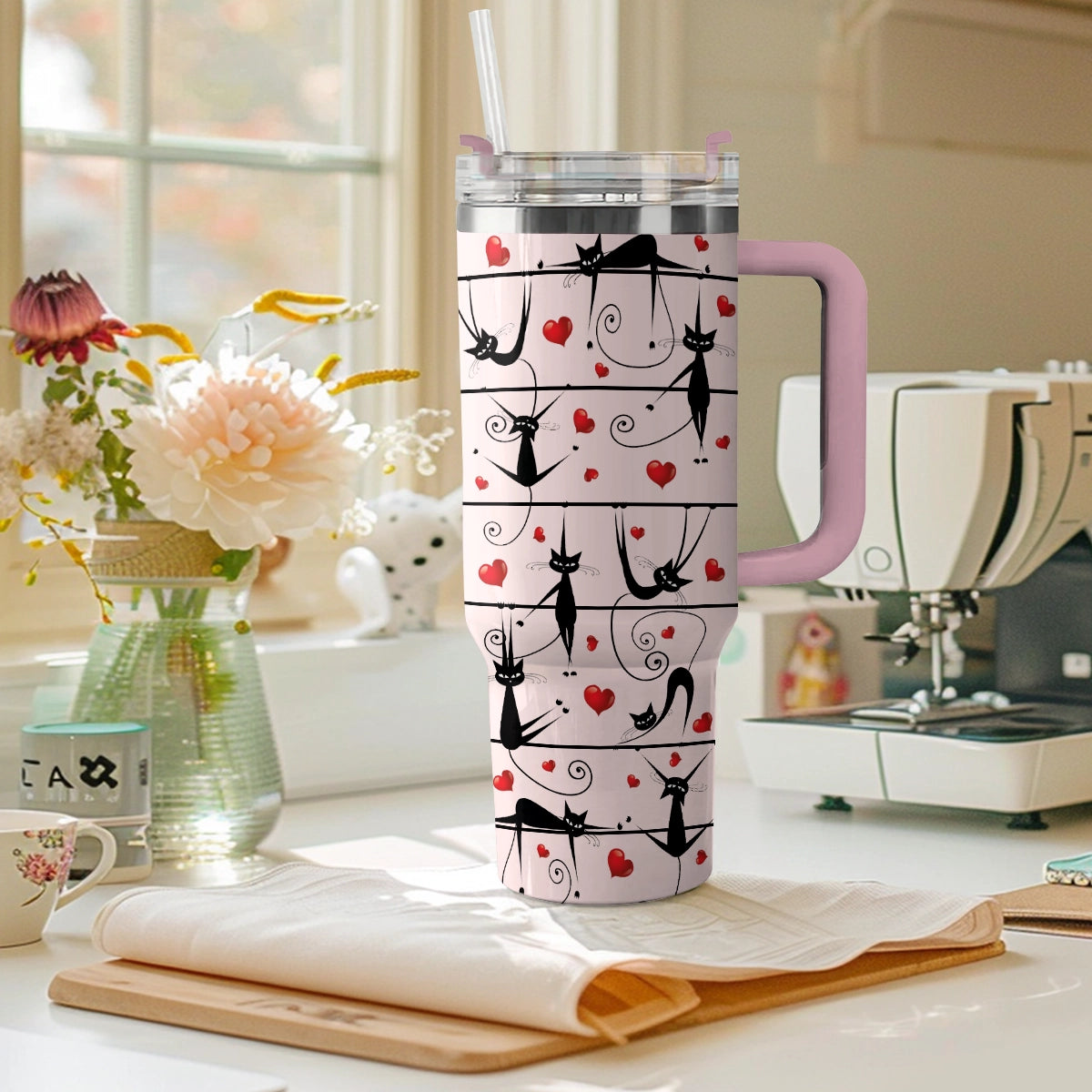 Shineful Tumbler Cat Whisker Love