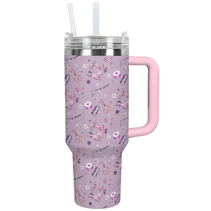 Shineful Tumbler Purple Sewing Kit Pattern Design