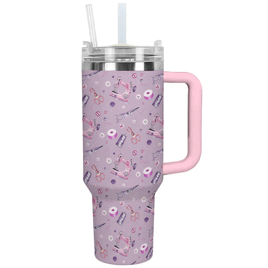 Shineful Tumbler Purple Sewing Kit Pattern Design