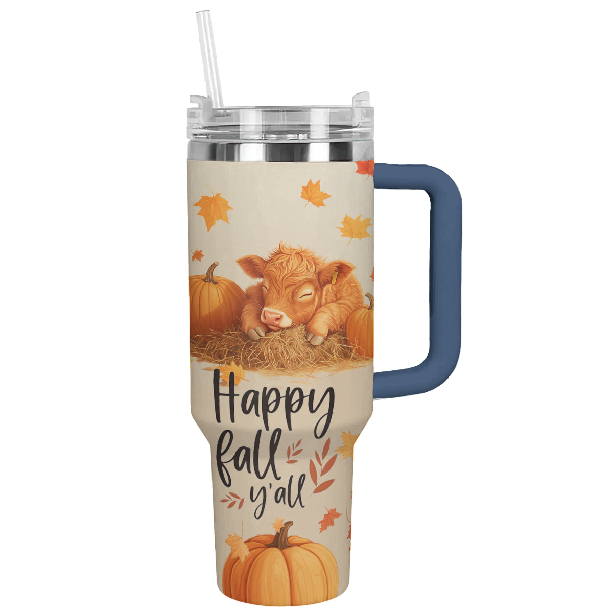 Shineful Tumbler Happy Autumn Baby Cow