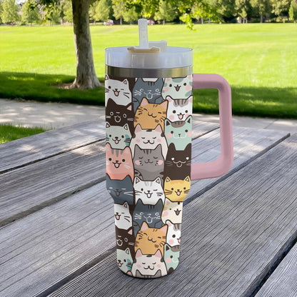 Shineful Tumbler Cat Adorable Kittens
