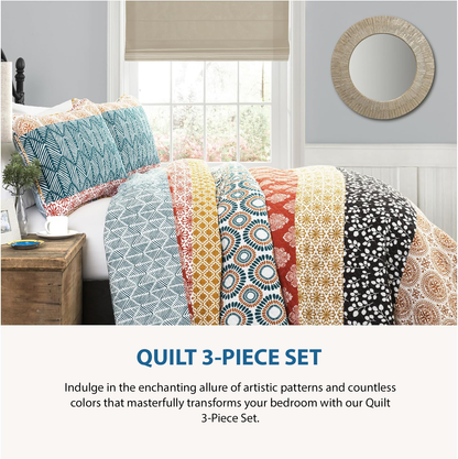 Shineful All Season Quilt 3-Piece Set - Irish Celtic Tree of Life