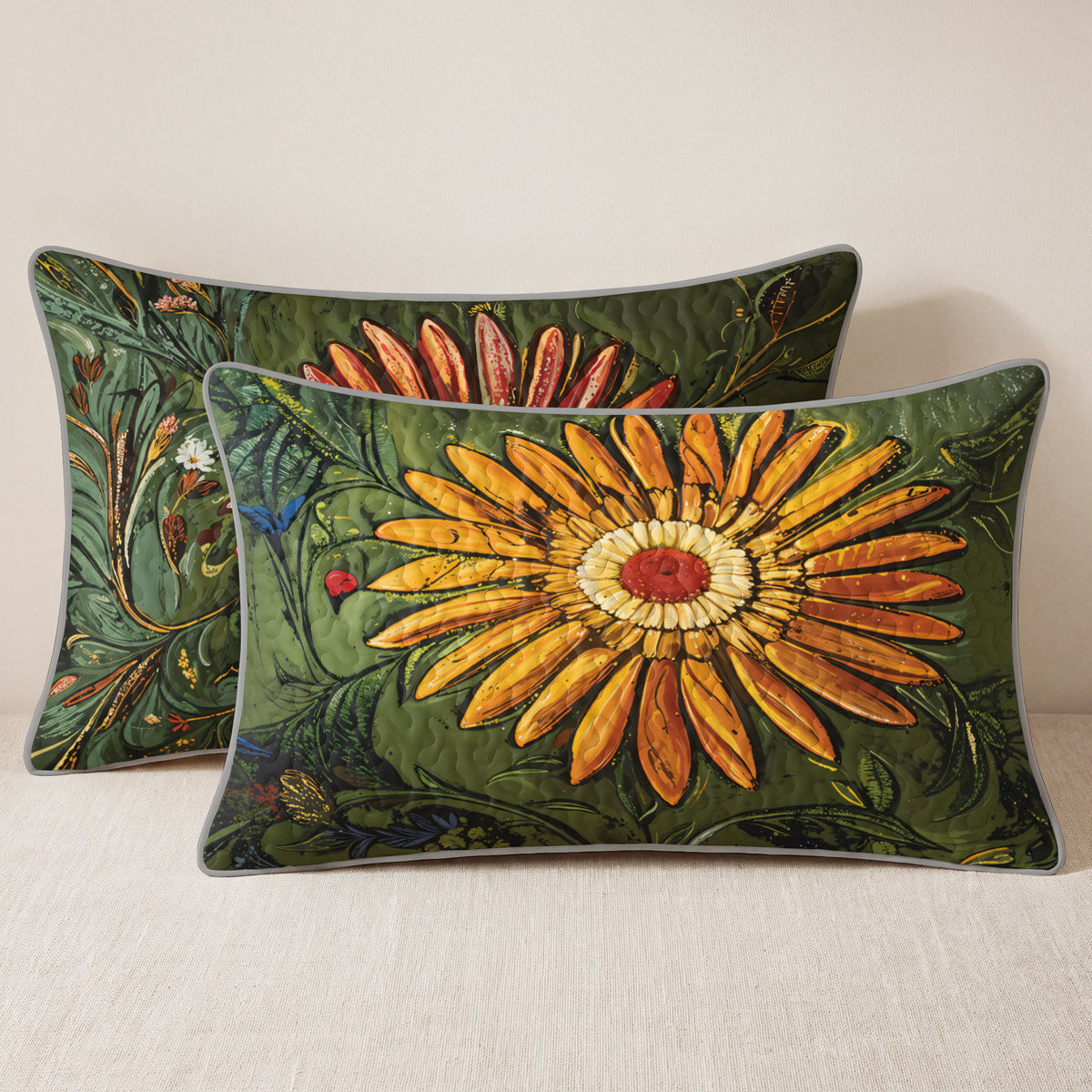 Shineful Quilt 3-Piece Set Dragonfly Bloom