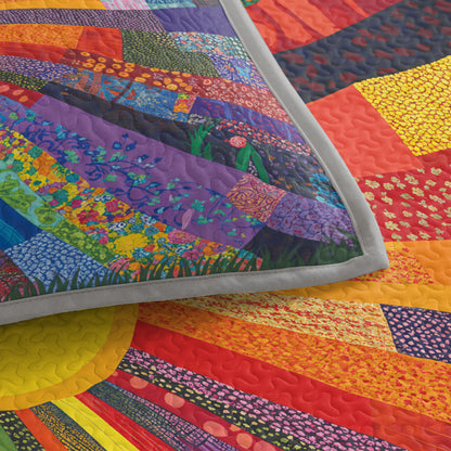 Shineful Quilt 3-Piece Set Sunshine Radiance