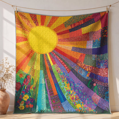 Shineful Quilt 3-Piece Set Sunshine Radiance