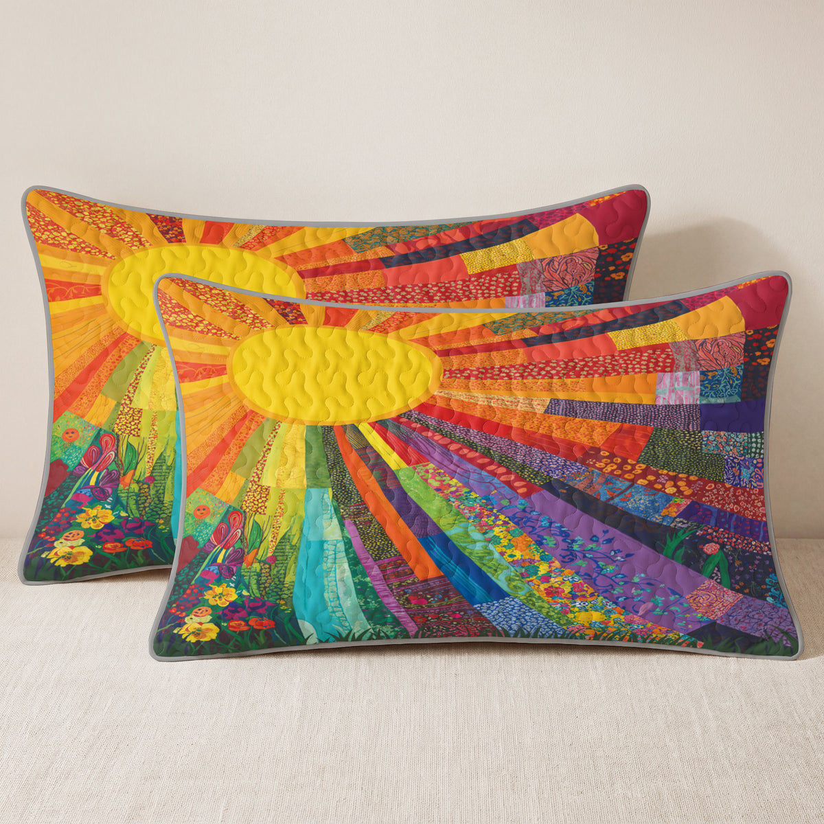 Shineful Quilt 3-Piece Set Sunshine Radiance