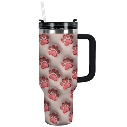 Shineful Tumbler Cute Paw