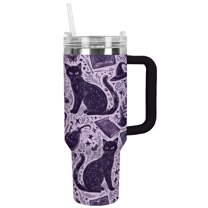 Shineful Tumbler Mystic Black Cat Halloween
