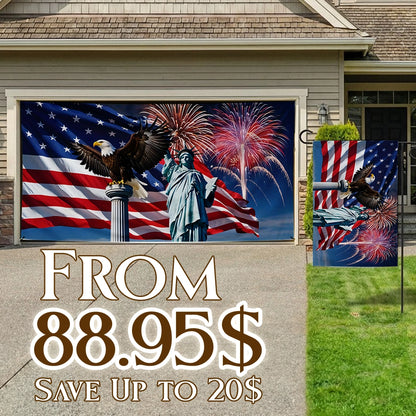 Shineful Bundle Garage and Garden Flag - The American Standard