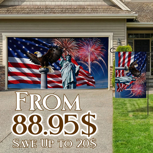 Shineful Bundle Garage and Garden Flag - The American Standard