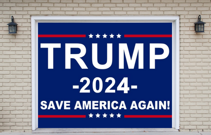 Shineful Garage Door Banner Decoration Trump 2024