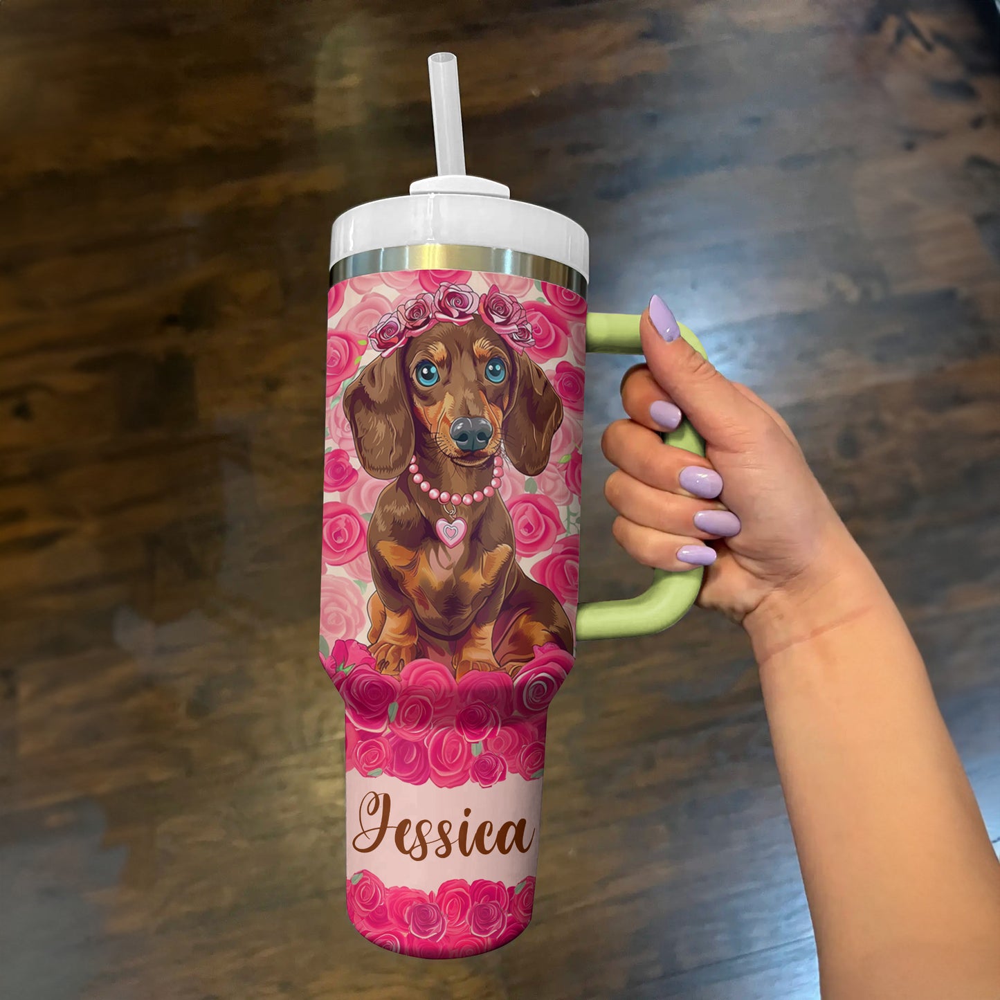 Shineful Tumbler Dachshund Rosey Princess