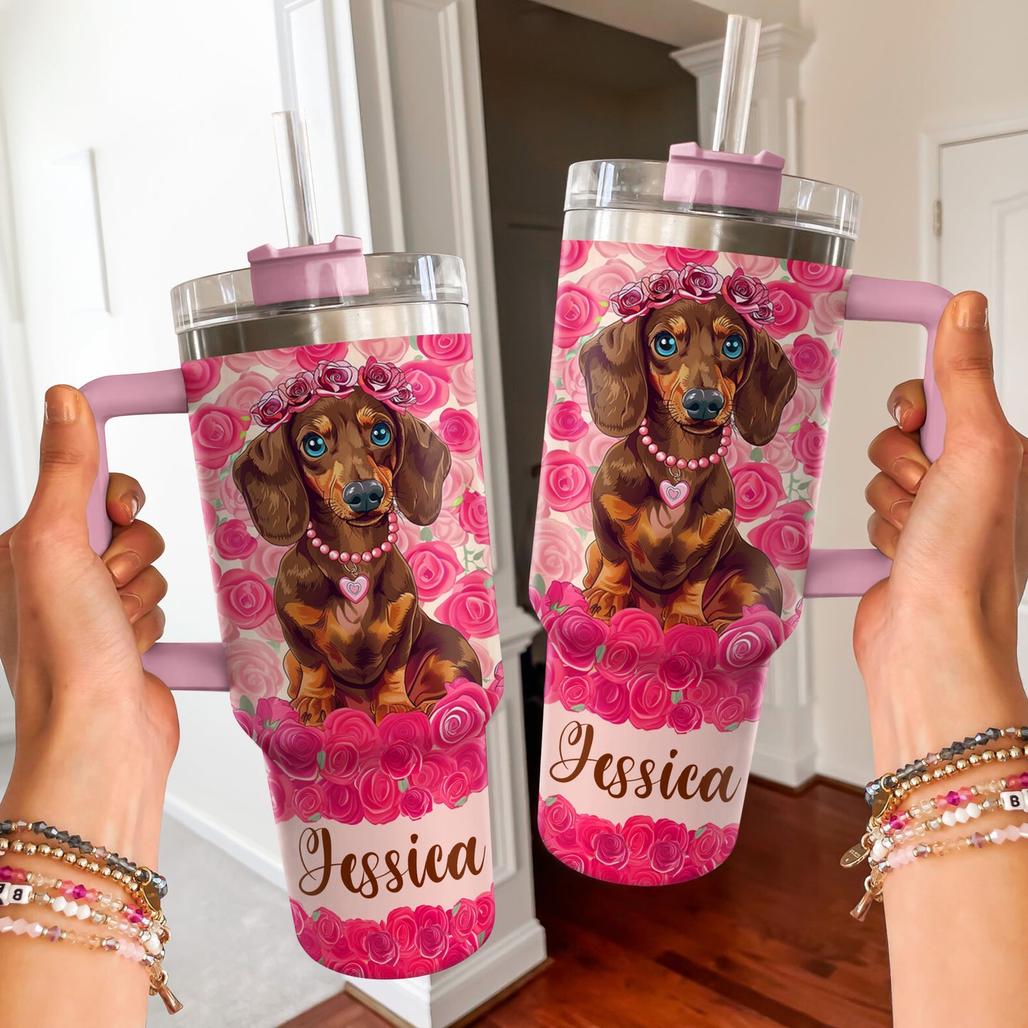Shineful Tumbler Dachshund Rosey Princess