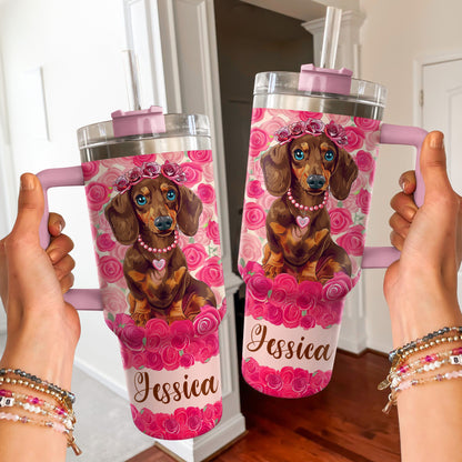 Shineful Tumbler Dachshund Rosey Princess