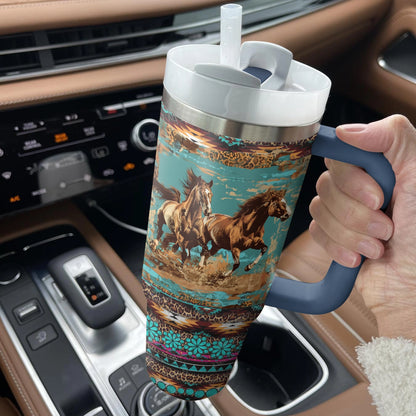 Shineful Tumbler Horse Running Wild