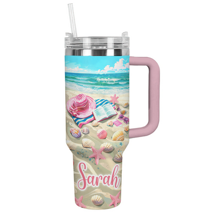 Shineful Personalized Tumbler Beach Reads Day
