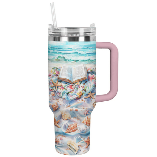 Shineful Tumbler Relaxing Floral Reads