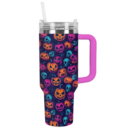 Shineful Tumbler Neon Jack-O-Lantern Glow