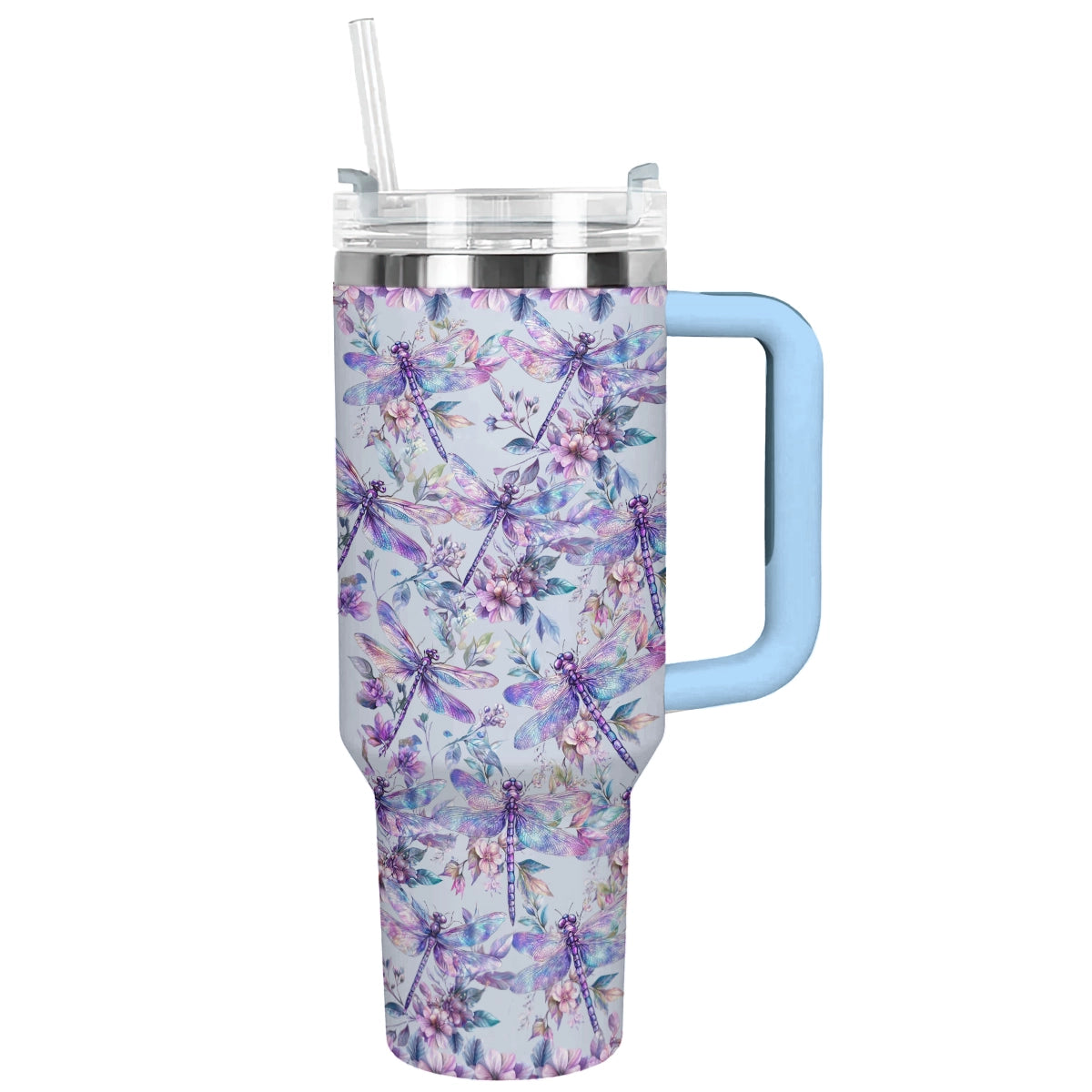 Shineful Tumbler Pastel Dragonfly Delight