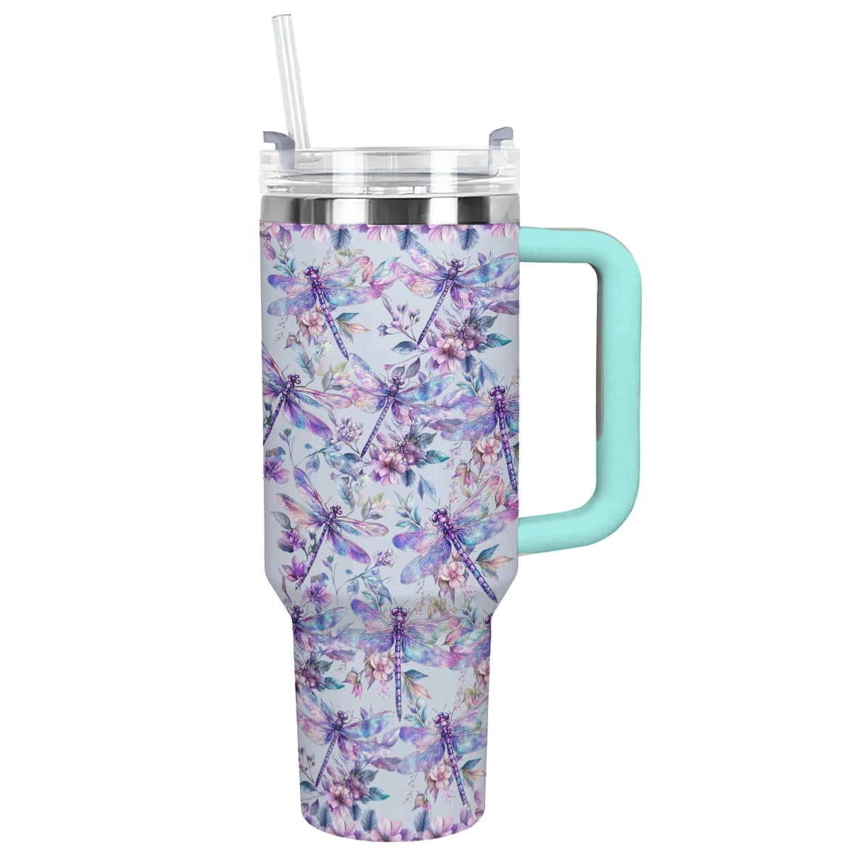Shineful Tumbler Pastel Dragonfly Delight