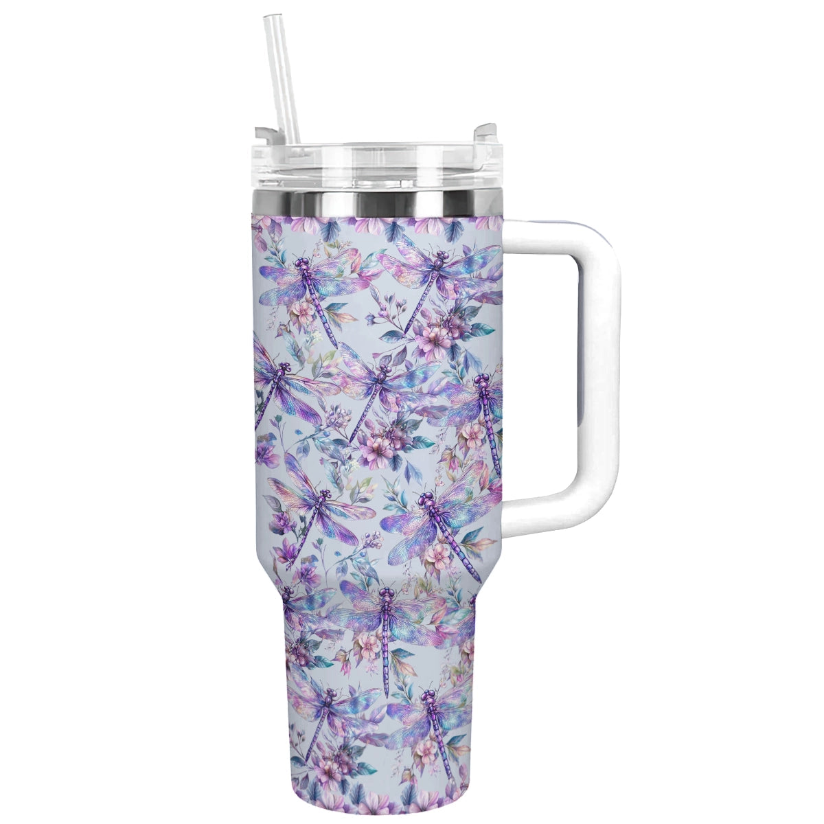Shineful Tumbler Pastel Dragonfly Delight